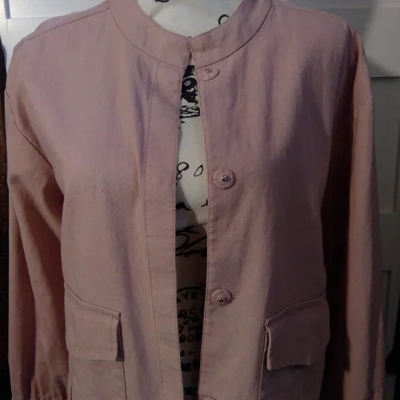 Caslon Women's Pink Jacket Medium - Picture 4 of 11